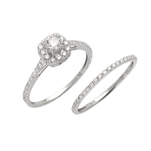 14KW 1.01CTW DIAMOND BRIDAL RING SET
